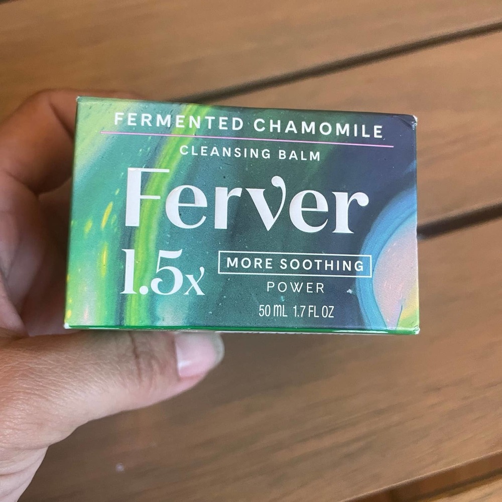 Ferver 1.5x More Soothing Fermented Chamomile Cleansing‎ Face Balm 1.7 FL Oz